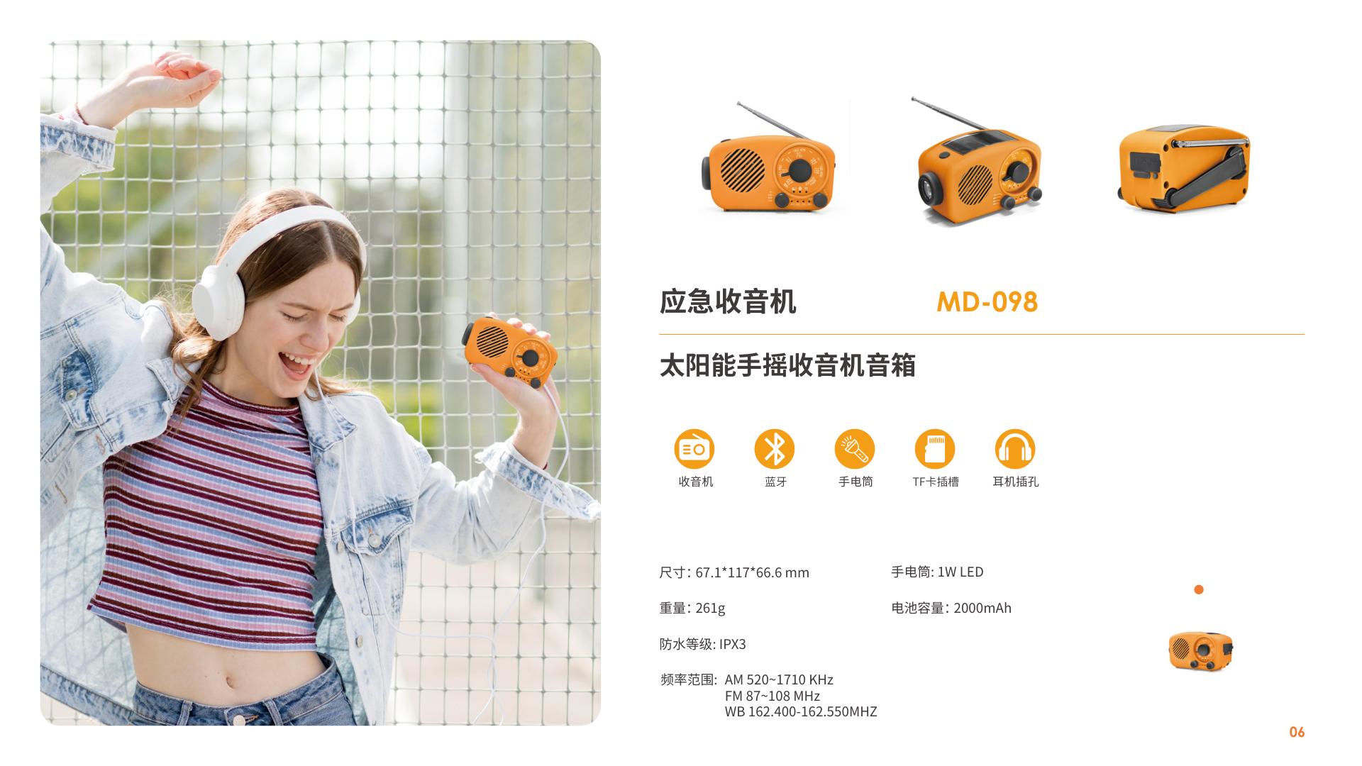 Bluetooth Radio Speaker