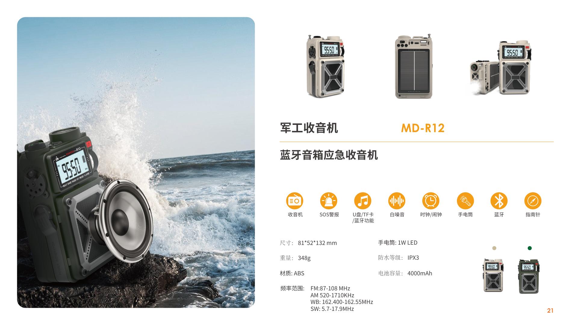 Military Bluetooth Radio Pro